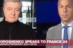 Порошенко в ефірі France 24: жодних поступок щодо територіальної цілісності України бути не може 
