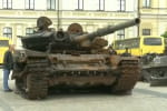 Спалена російська техніка в центрі Києва: на Михайлівській площі розпочалася виставка – включення