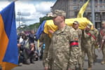 "Ми мститимемося ще з більшою люттю": як у Києві попрощалися з командиром "Карпатської Січі