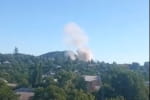 В окупованому Перевальську горить склад боєприпасів окупантів