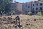 росіяни вдарили ракетами по центру Краматорська, є поранені та щонайменше один загиблий