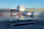 Паніка москалів у Криму: з'явилося відео затору біля Керченського мосту