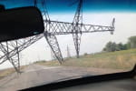 Конец планам русни: в Херсонской области упали электроопоры ЛЭП в Крым