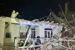 россияне ночью забросали Никополь "Градами": есть раненые