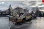 Виставка розстріляних авто: львівські волонтери збирають гроші на ЗСУ – включення