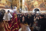 Відновлення релігійної незалежності: як Епіфаній провів першу службу в Лаврі – сюжет