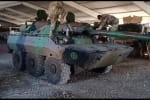 "Пушка на колесах": военные впервые показали "легкие танки" AMX-10RC в Украине – видео