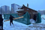 Последние "скрепы" московской церкви скрипят: во Львове начали демонтаж самостроя УПЦ (мп)