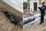 На Київщині виявляють рештки російських ракет – генерал поліції показав наслідки падіння
