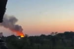 На окупованій Херсонщині детонує склад боєприпасів рашистів – відео