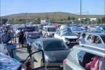 Утворилися затори до 25 км завдовжки: росіяни масово тікають з Криму – відео