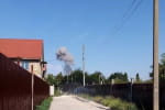 Під Сімферополем прогримів дуже потужний вибух в районі авіабази – Кримський міст знову перекривали