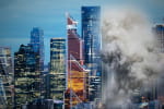 От взрывов дрожали дома: беспилотники снова атаковали москву и брянск