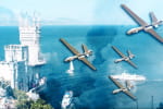 У Криму вночі вибухало: міноборони рф заявило про збиття майже 40 безпілотників