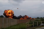 В Бразилии упал чартерный рейс, а в Италии разбился военный самолет