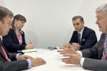 Порошенко провів зустріч із головою Консервативної партії Великої Британії
