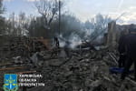 Наслідки російського удару по селищу Гроза на Харківщині – трансляція