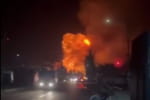 В окупантів палає: під Маріуполем стався приліт у склад бк рашистів – відео