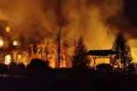 росіяни вдарили "Шахедами" по Харківщині: в одній із громад палала цивільна інфраструктура