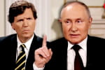 Дві години марень, альтернативної історії та відвертої брехні: як путін дав інтерв'ю американському пропагандисту Карлсону – сюжет