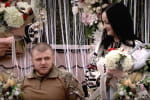 Вступили в брак прямо в госпитале: в Ровно женился полицейский после ранения на Бахмутском направлении