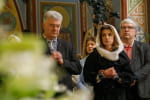 Петро та Марина Порошенки взяли участь у Великодньому богослужінні у Свято-Михайлівському Золотоверхому соборі