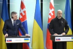Фіцо та Шмигаль зустрілися в Ужгороді: заяви двох прем'єр-міністрів – трансляція