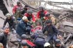 В центре Запорожья ракетами уничтожен детсад: известно уже о троих погибших (обновлено)