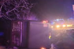 Влетів у дерево: в Молдові автобус з Києва потрапив у ДТП, є потерпілі (фото)