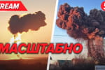 Вибухова ніч: у Енгельсі влучило по складах, Кропивницький пережив наймасованішу атаку – трансляція