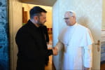 Зеленський зустрівся з Папою Римським: обговорювали повернення українських дітей, яких викрала росія (фото)