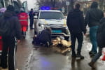 У Прилуках поліцейський автомобіль збив двох пішоходів: загинула дитина &ndash; відео 