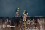 В Ровенской области спасатели ликвидировали пожар на объекте критической инфраструктуры &ndash; фото, видео