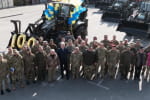 Вже понад 100 одиниць: Порошенко передав нові екскаватори на фронт