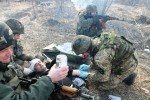Мотузяник: Внаслідок бойових дій у Красногорівці поранено українського військового
