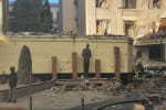 Зеленский посетил поврежденный во время ночной атаки Национальный музей "Чернобыль" (обновлено)
