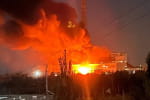 Вибухи на окупованих територіях: горить одна із теплових станцій