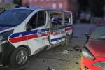 Дрон рф атакував швидкі на території лікарні в Сумах: пошкоджено два авто