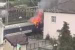 Російський дрон влучив у склад поїзда на вокзалі Луцька &ndash; відео