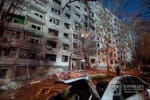 Прямое попадание в многоэтажный жилой дом в Харькове: пострадали 20 человек, среди них восемь детей