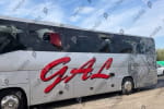 Російський снаряд влучив у пасажирський автобус на кордоні з Молдовою: постраждав молдовський прикордонник