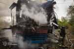 Ворог атакував пасажирський електропоїзд у Харкові