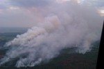 Рятувальники повідомили про ліквідацію пожежі у Чорнобильській зоні