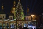 Церемонія засвічення вогнів на головній новорічній ялинці України