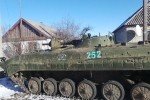 Під Докучаєвськом бійці АТО знищили ворожу БМП – відео