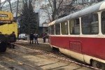 У Харкові зіткнулися дві "шістки": трамвай на ходу злетів з рейок та протаранив інший