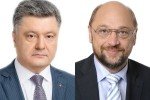 Шульц – у телефонній розмові з Порошенком: Європарламент готовий завершити необхідні процедури для надання Україні "безвізу"