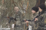 "Жіночий батальйон": домогосподарки вирушили на військовий вишкіл