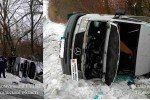 На Тернопільщині перекинувся рейсовий мікроавтобус: постраждали більше 10 людей