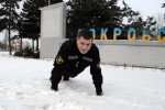 Керівники територіальних підрозділів поліції Донеччини долучилися до #22PushupChallenge